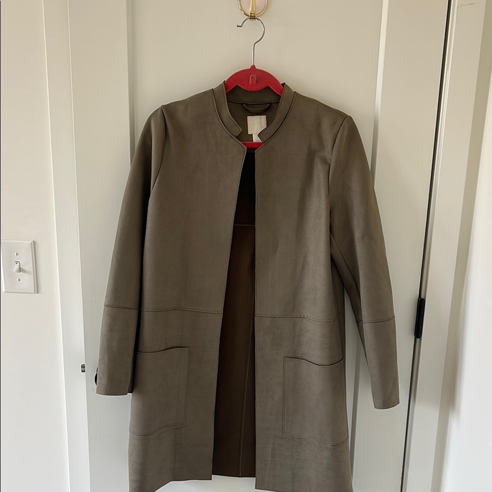 Elegant Olive Women's Coat